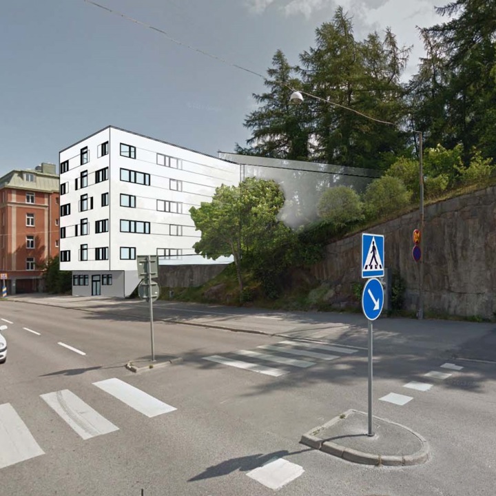 Illustration framtagen av White Arkitekter