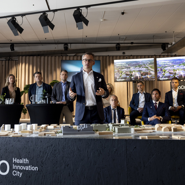 Pressträff GoCo Health Innovation City