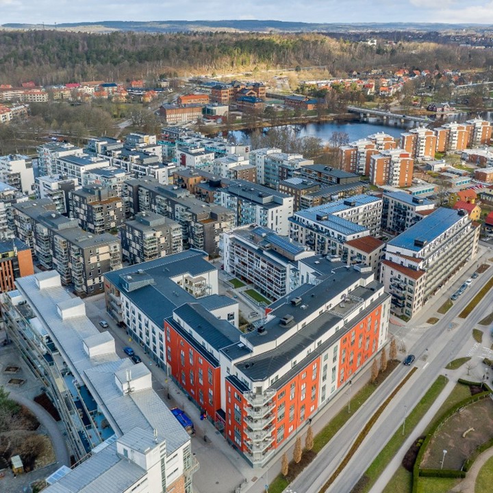 En av fyra fastigheter i portföljen
