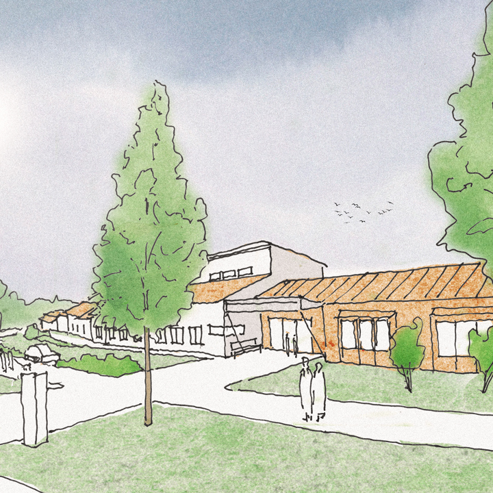 Illustration: Hessegården, Borlänge kommun