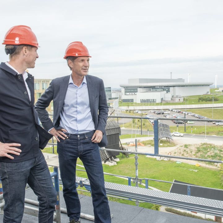 V till H: Daniel Fex (Vectura), Fredrik Tiberg (Camurus) Bild: Vectura