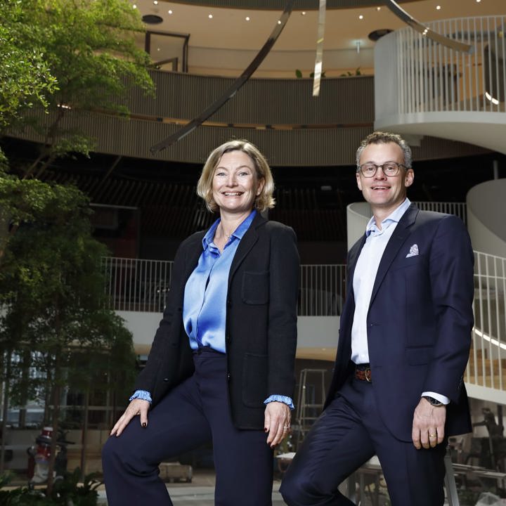 Emelie Antoni, AstraZeneca och Joel Ambré, Vectura​ Fastigheter